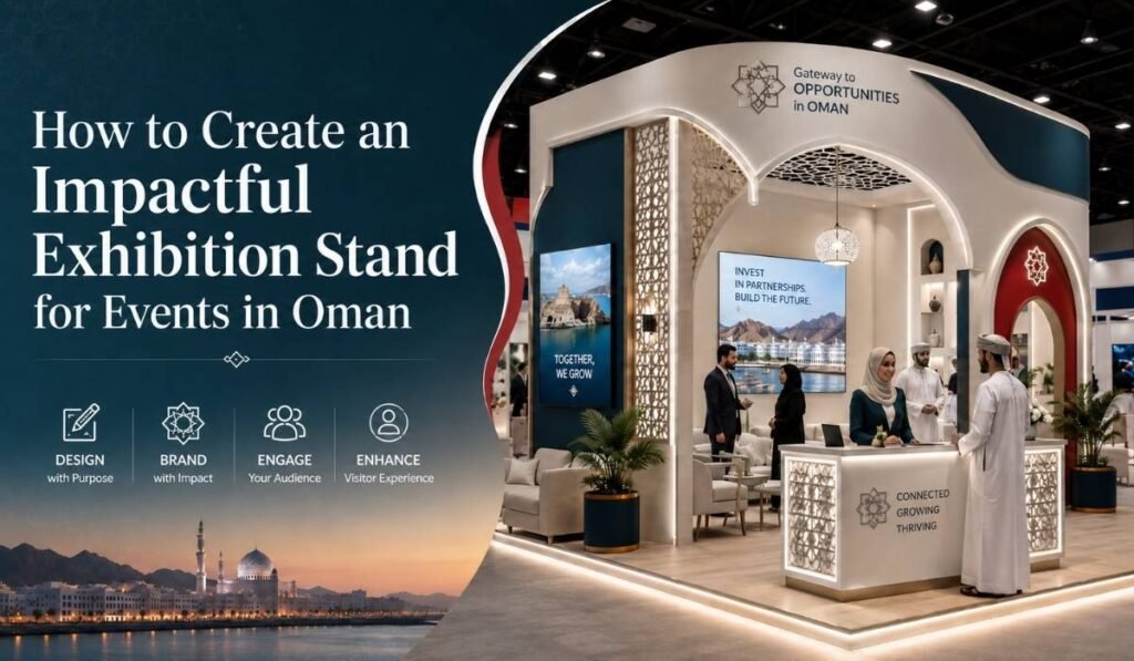 How to Create an Impactful Exhibition Stand for Events in Oman 9 Impactful Exhibition Stand for Events in Oman