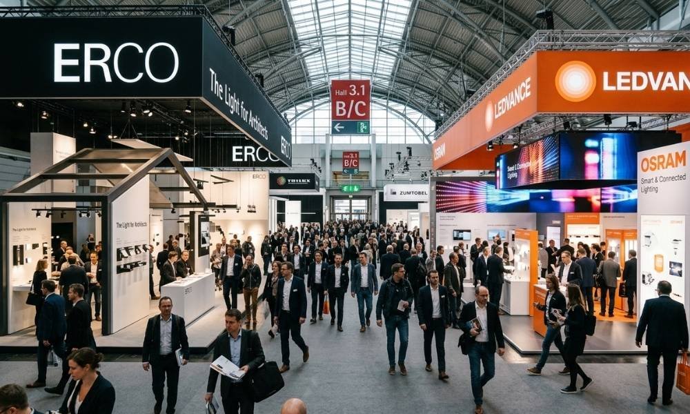Light Building Exhibition Stand frankfurt 1