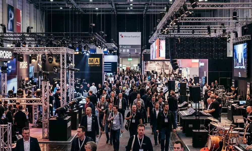 Prolight Sound and Musikmesse Exhibition Stand frankfurt 1 1