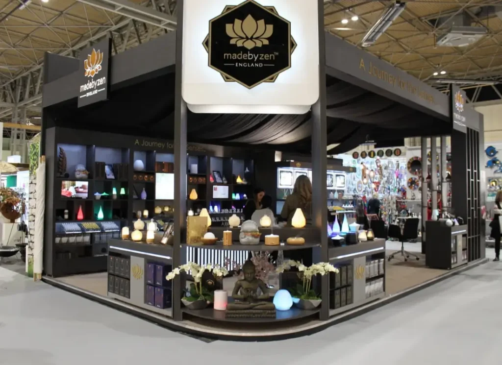 3D Exhibition Stand Rendering & Concept Development