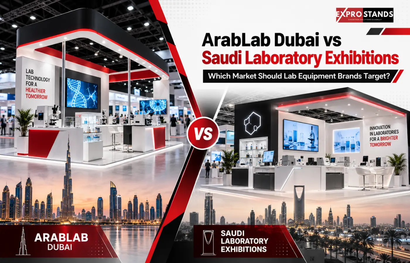 ArabLab Dubai vs Saudi Laboratory Exhibitions